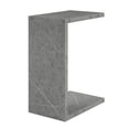 thumbnail image 1 of Convenience Concepts Northfield Admiral C End Table, Gray Faux Marble, 1 of 7