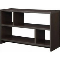 Convenience Concepts Northfield TV Stand Console with Shelves, Espresso