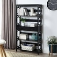 thumbnail image 1 of Convenience Concepts Omega 5 Tier Bookcase with Drawer, Black, 1 of 4