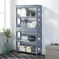 thumbnail image 1 of Convenience Concepts Omega 5 Tier Bookcase with Drawer, Gray, 1 of 5