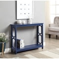 thumbnail image 1 of Convenience Concepts Omega Console Table with Shelf, Cobalt Blue, 1 of 6