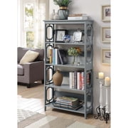 Convenience Concepts Omega 5 Tier Bookcase, Multiple Finishes