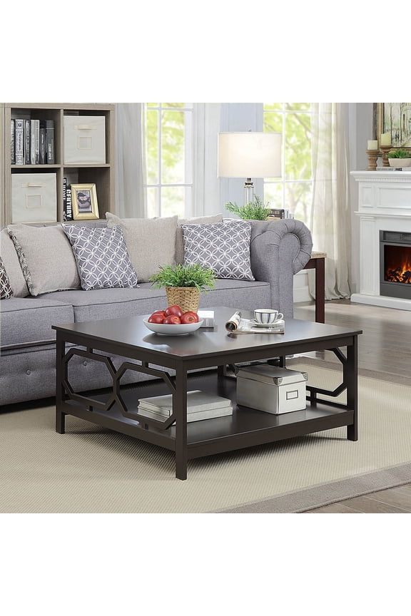 Omega Square 36" Coffee Table, Multiple Finishes