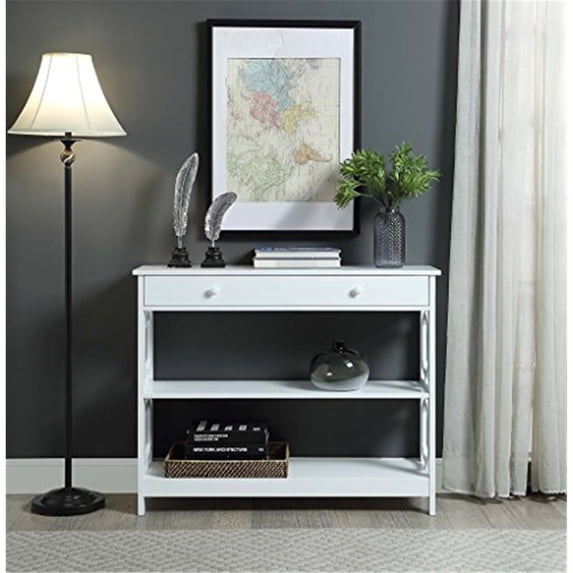 Convenience Concepts Omega 1 Drawer Console Table , Multiple Finishes