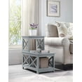thumbnail image 1 of Convenience Concepts Oxford 2 Step Chairside End Table, Gray, 1 of 6