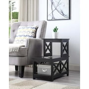 Convenience Concepts Oxford 2 Step Chairside End Table, Multiple Finishes