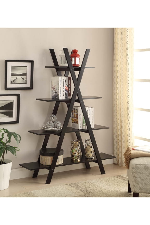 Oxford "A" Frame Bookshelf, Multiple Finishes