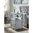 thumbnail image 1 of Convenience Concepts Oxford End Table with Cabinet, 1 of 5