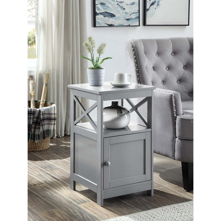 Convenience concepts oxford end table with cabinet deals