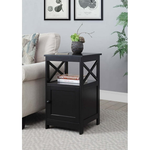 Convenience Concepts Oxford End Table with Cabinet