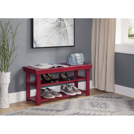 Convenience Concepts Oxford Utility Mudroom Bench, Multiple Finishes