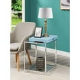 thumbnail image 1 of Convenience Concepts Palm Beach End Table with Tray, Sea Foam, 1 of 3