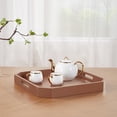 thumbnail image 1 of Convenience Concepts Palm Beach Geometric Decorative Serving Tray, Terracotta, 1 of 5