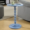 thumbnail image 1 of Convenience Concepts Palm Beach No Tools Spindle Table, Blue, 1 of 9