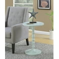 thumbnail image 1 of Convenience Concepts Palm Beach No Tools Spindle Table, Sea Foam, 1 of 5