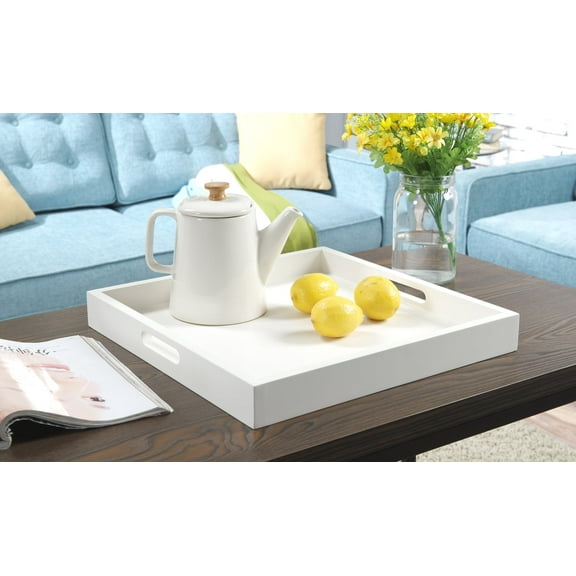 Convenience Concepts Palm Beach Tray, White