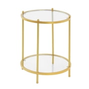 Convenience Concepts Royal Crest 2 Tier Round End Table