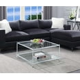 thumbnail image 1 of Convenience Concepts Royal Crest Square Coffee Table, 1 of 2