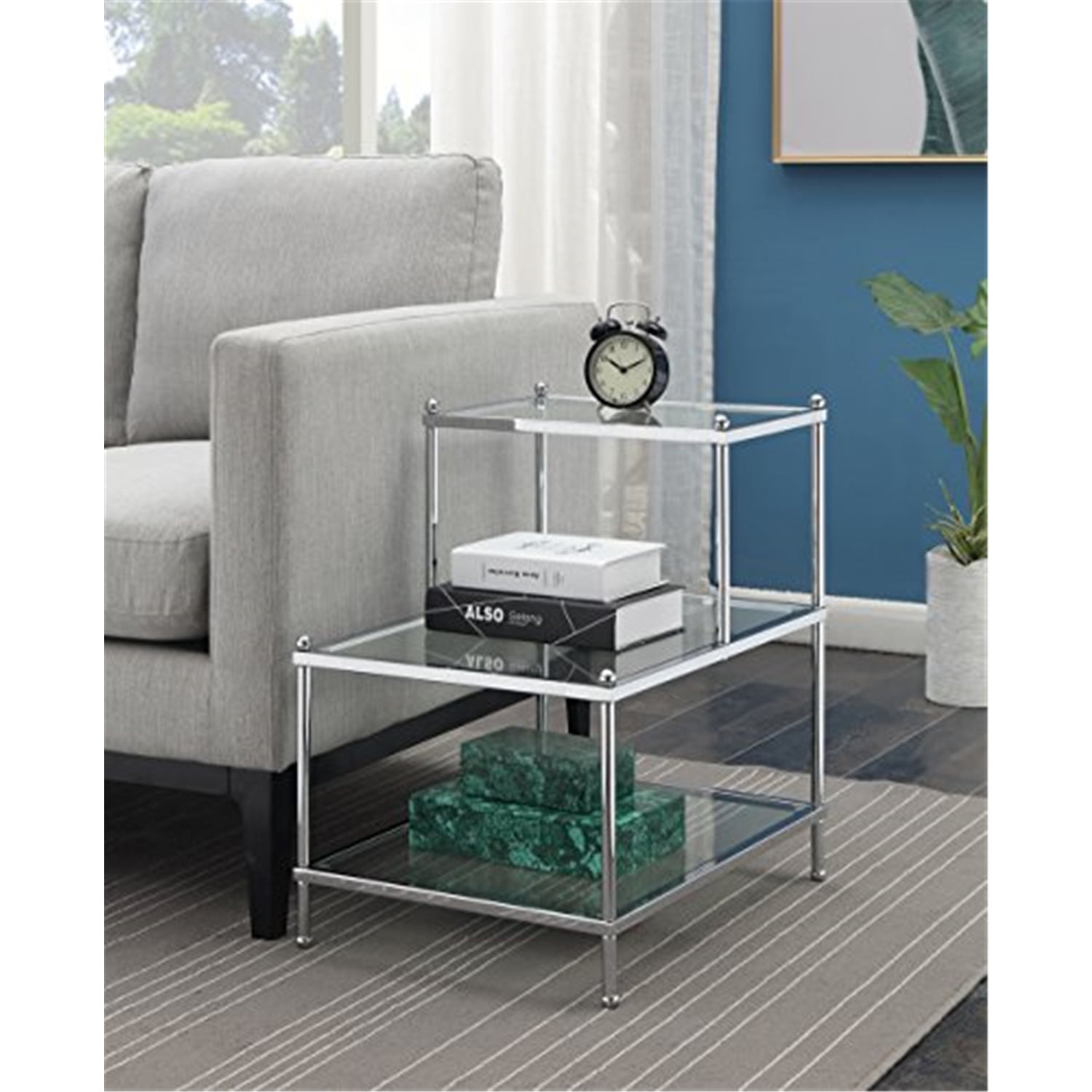 Royal Crest 3 Tier Step End Table - Walmart.com