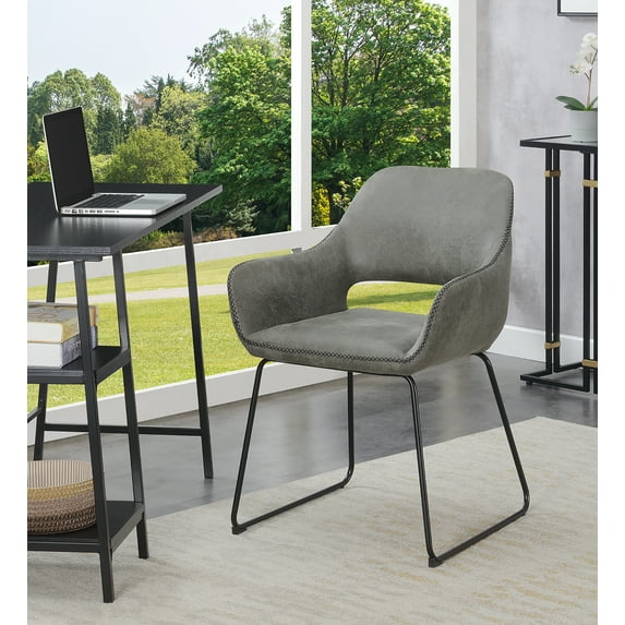 Convenience Concepts Samantha Accent Chair, Multiple Finishes