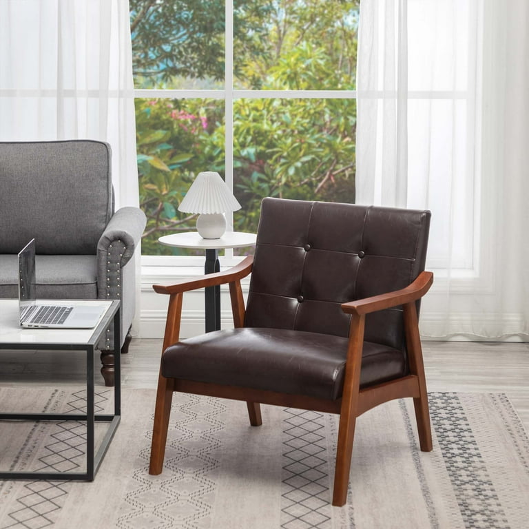 Espresso 2024 leather recliner