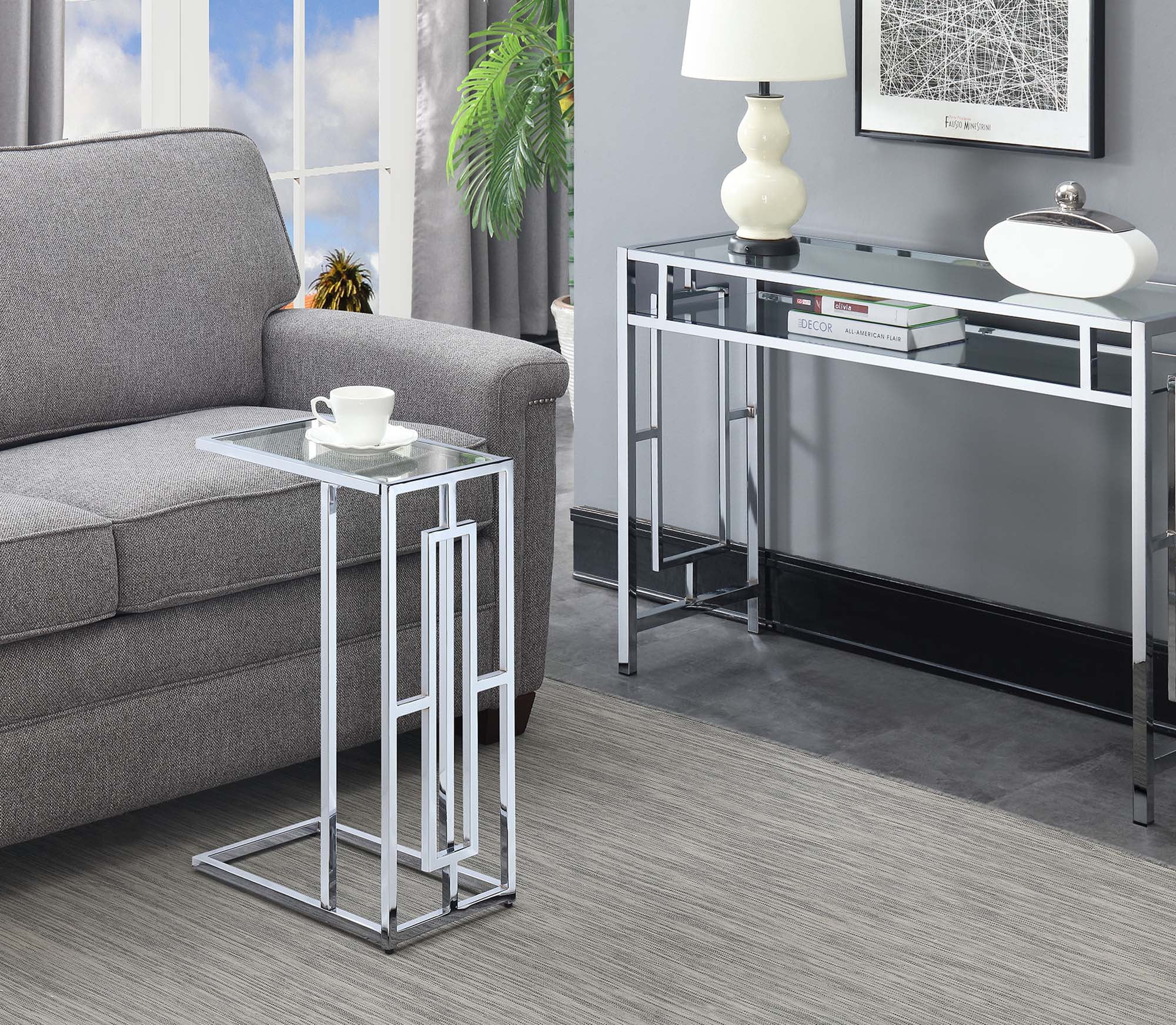 C table chrome discount