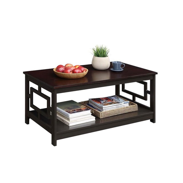 Convenience Concepts 501045BL Ledgewood End Black Table