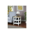 thumbnail image 1 of Convenience Concepts Tribeca End Table in White and Driftwood Brown Wood Finish, 1 of 5