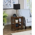 thumbnail image 1 of Convenience Concepts Tribeca End Table with Shelves, Espresso, 1 of 3