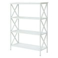 thumbnail image 1 of Convenience Concepts Tucson 4 Tier Bookcase, White, 1 of 4