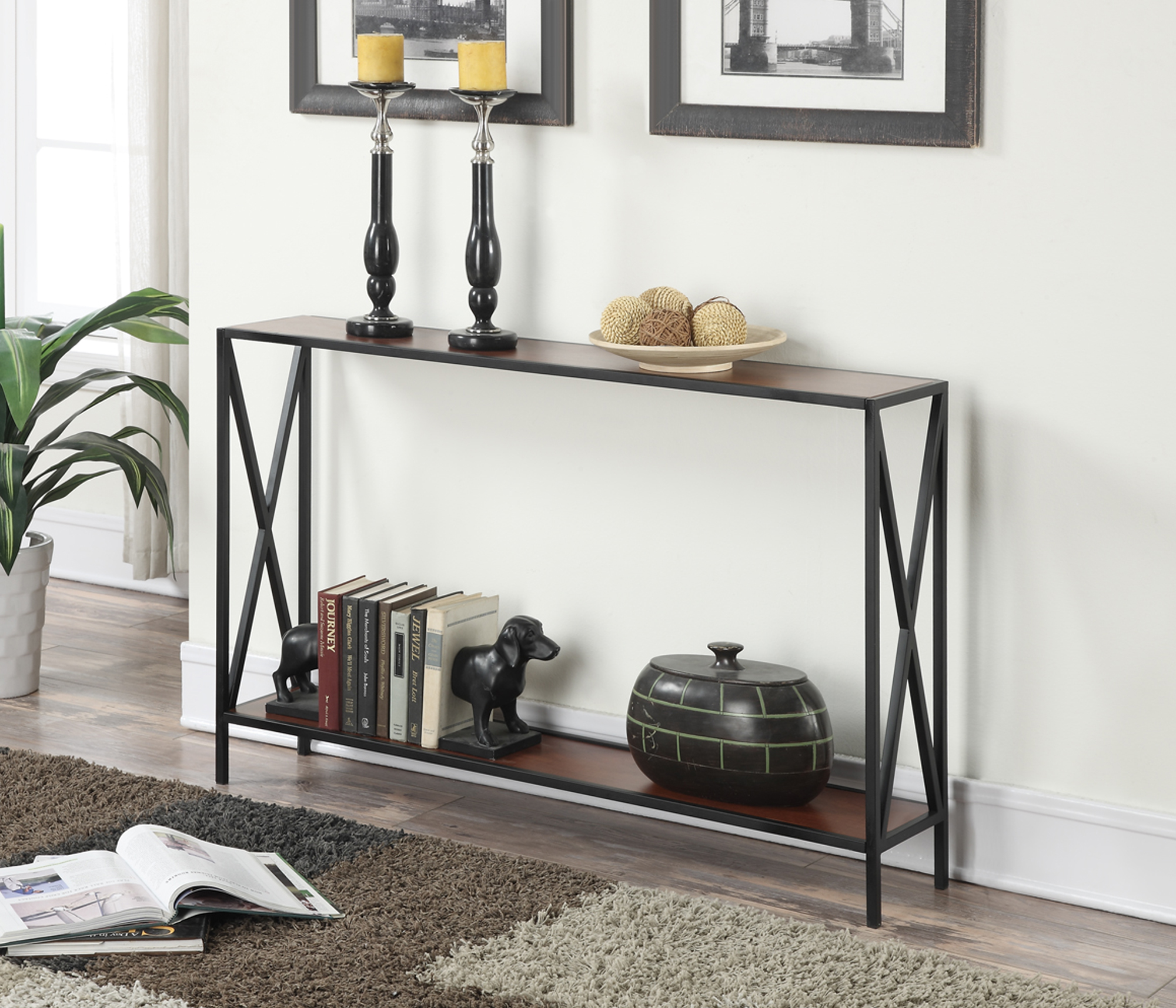 Convenience Concepts Tucson Console Table, Multiple Finishes