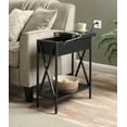 thumbnail image 1 of Convenience Concepts Tucson Flip Top End Table with Charging Station, Multiple Finishes, 1 of 5