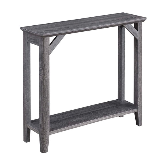 Convenience Concepts Winston Entryway Hall Table with Shelf