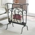 thumbnail image 1 of Convenience Concepts Wyoming Wrought Iron Glass-Top End Table, 1 of 2