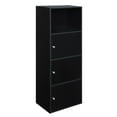 thumbnail image 1 of Convenience Concepts XTRA-Storage 3 Door Cabinet in Black Wood Finish, 1 of 6
