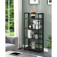 thumbnail image 1 of Convenience Concepts Xtra Folding 4 Tier Bookshelf, Multiple Finishes, 1 of 3