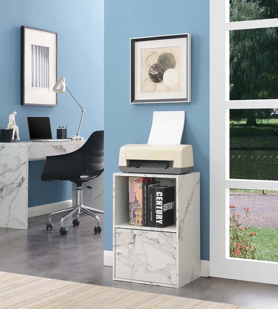 Convenience Concepts Xtra Storage 1 Door Cabinet, Multiple Colors