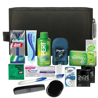 TrekTote 20-Piece Travel Toiletry Convenience Kit - Personal Care Travel  Hygiene Essentials Bag with Unisex Toiletries. TSA-Approved Travel Size Kit