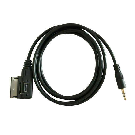 Convenient 1.5m AMI to AUX Audio Cable Black, for Audi & Volkswagen Cars