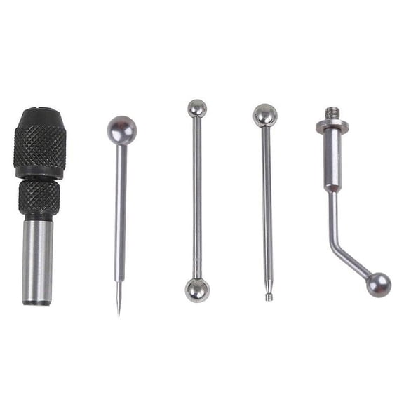 Convenient 5x Edge Centre Finding Wiggler and Center Finder Set Milling Drill