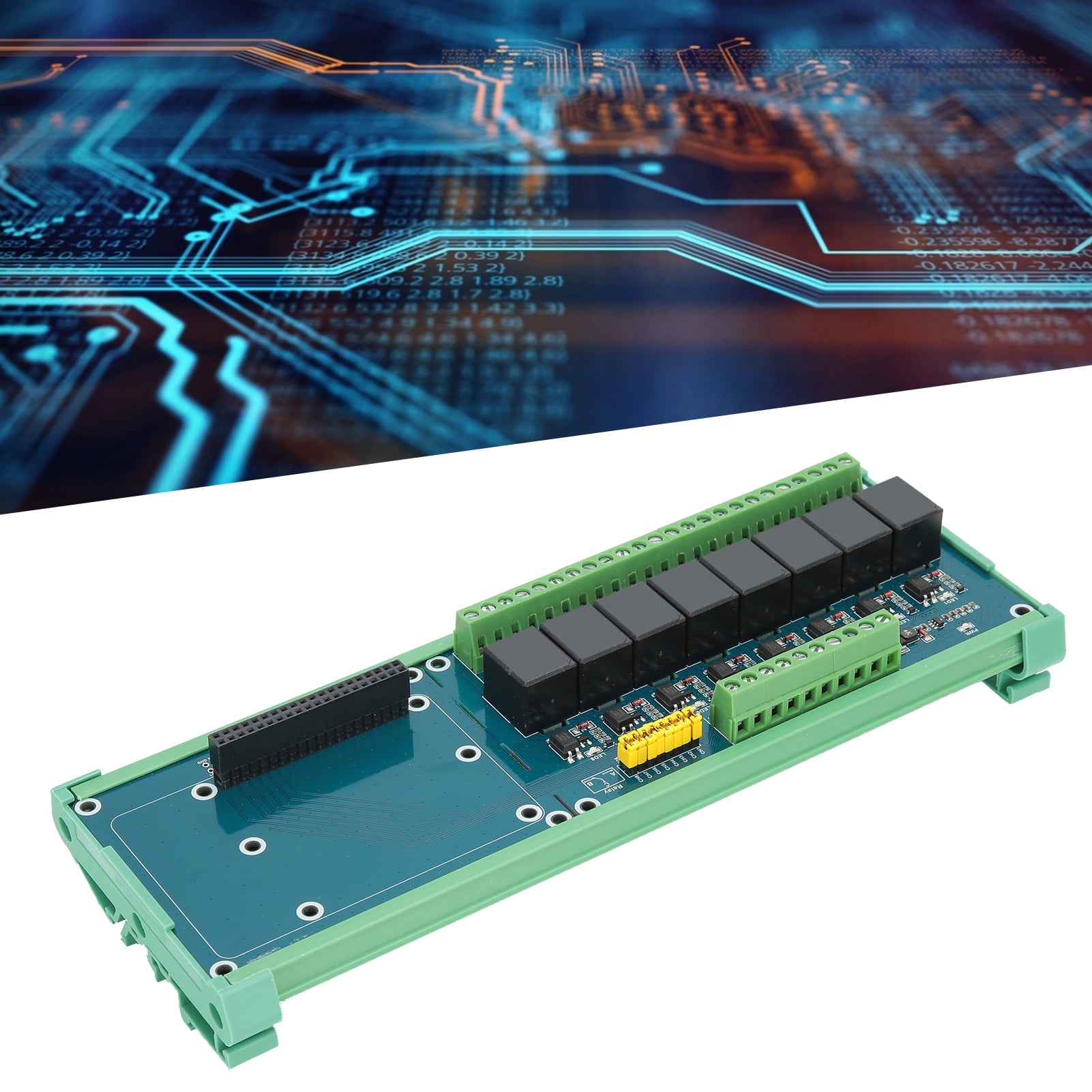 Convenient 8 Channel Relay Module, Simple Relay Module, Efficiency