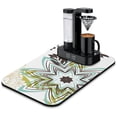 thumbnail image 1 of Convenient and Absorbent Coffee Drying Mat - Non-Slip Rubber Back Dish Pad, Hide Stains on Kitchen Counter, Coffee Mat Suitable for Dish Racks and Diatom Mud Coffee Makers, Size 19.5x12in, 1 of 7