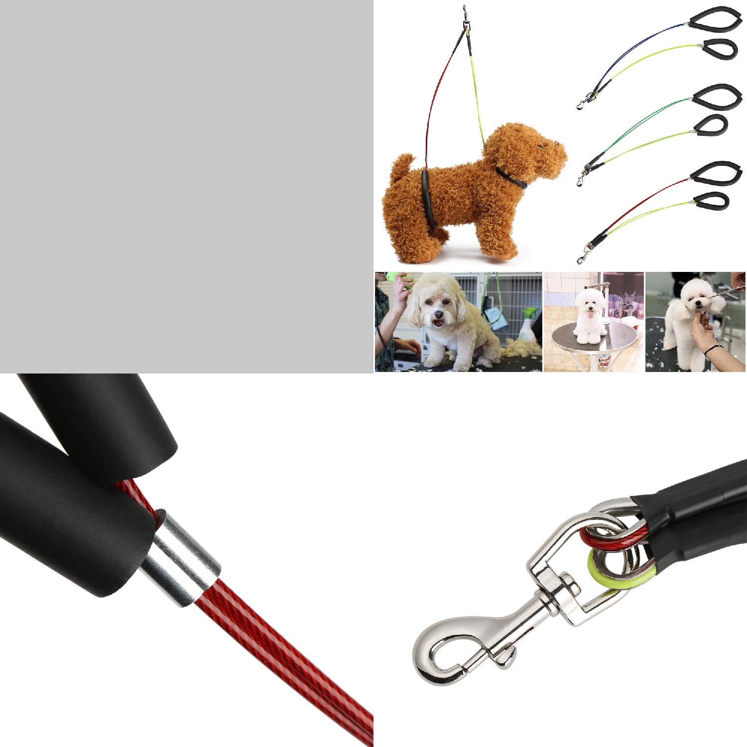 Convenient Adjustable Handy Hot Dog Grooming Restraint Loop Table EasytoUse Haunch Holder