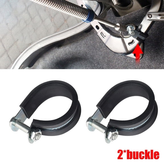 Convenient And Effective Remote Open Device Spring For Car Trunk Boot Lid 2*Buckle Fangkenuo