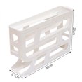 Convenient Automatic Egg Rack Holder for Refrigerator with Food Grade