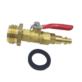 Convenient Brass Winterize Blowout Adapter for RVs, Boats, Campers Efficient Anti-Freezing Solution