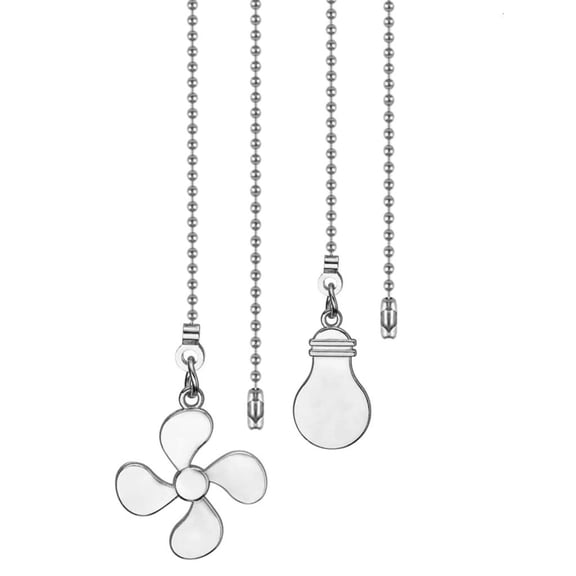 Convenient Ceiling Fan Pull Chain Extension Steel Decorative Ceiling Fan Pulls