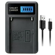 Convenient Charger for NPF550/F750/F960/F970,NPFM50/FM70 Camera Battery