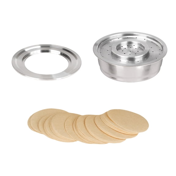 Convenient Coffee Pods Reusable Coffee Pods Adapter Coffee Pods Converter Stainless Steel Texture for Coffee Enthusiasts