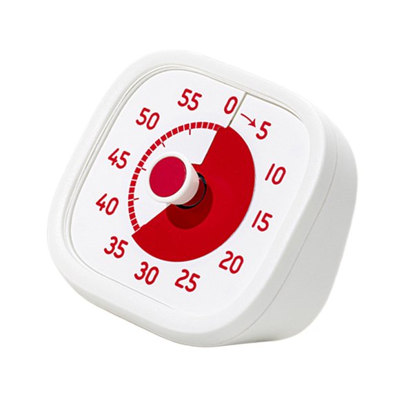 Convenient Countdowns Timer 60-Minutes Visual Timer Practical Time Management Tool For Home And Classroom Use
